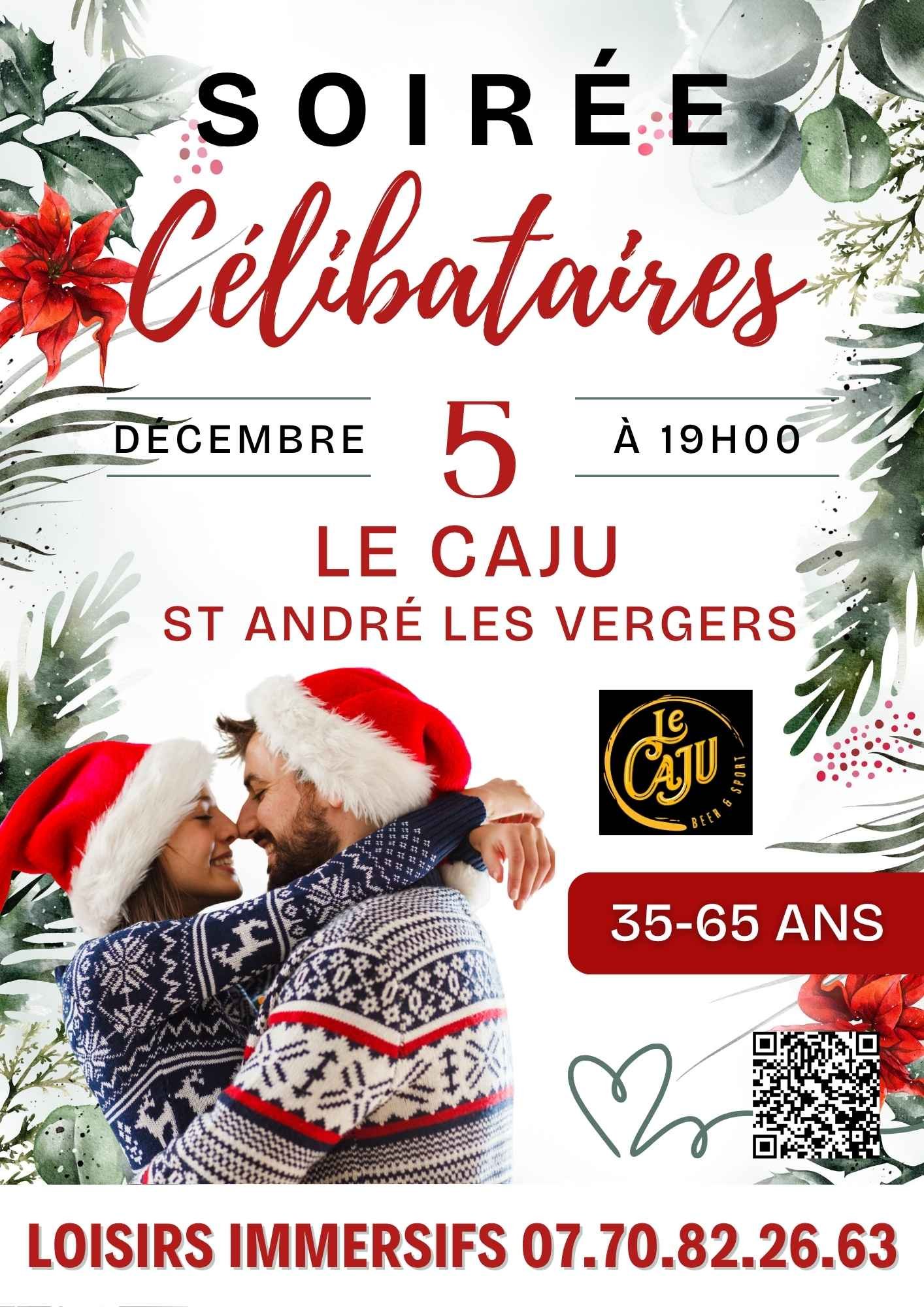 Le Bal de Noël des Célibataires à Troyes le 05.12.2025 à 19h00